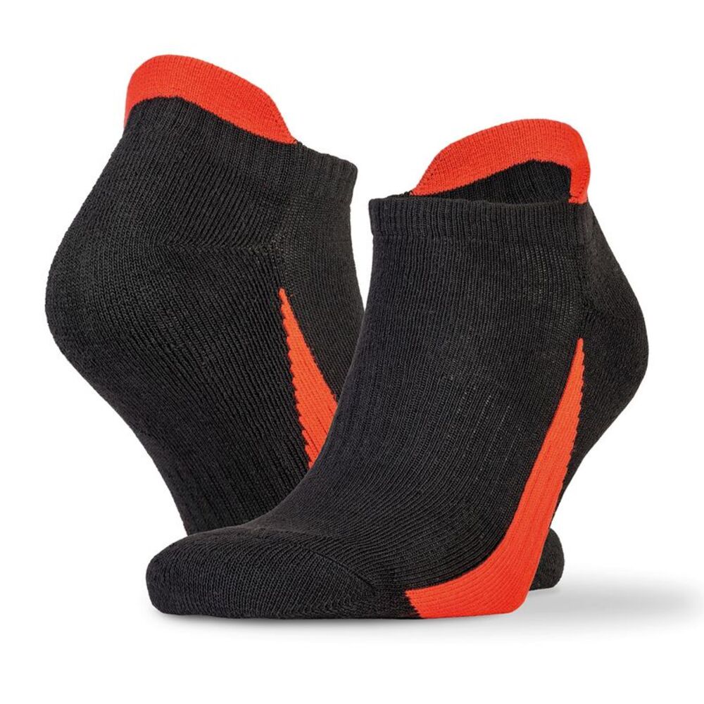 Spiro Unisex Adults Sports Sneaker Socks (Pack Of 3) / Black